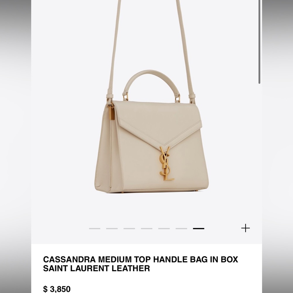 Ysl medium Cassandra top handle